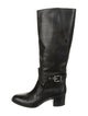 Gianvito Rossi Leather Riding Boots