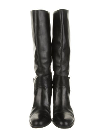 Gianvito Rossi Leather Riding Boots