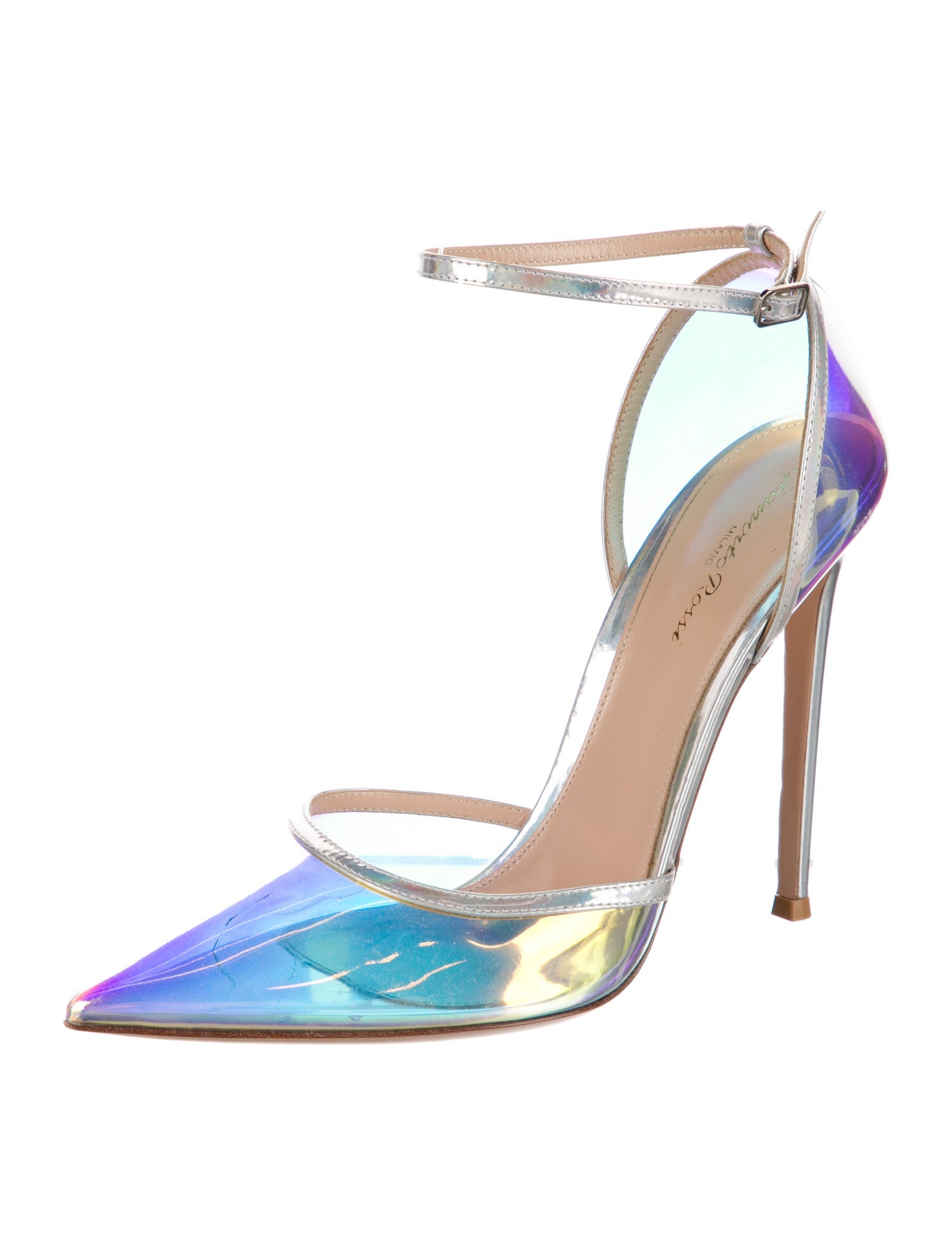 Gianvito Rossi PVC D'Orsay Pumps