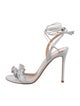 Gianvito Rossi Leather Ruffle Embellishment Sandals