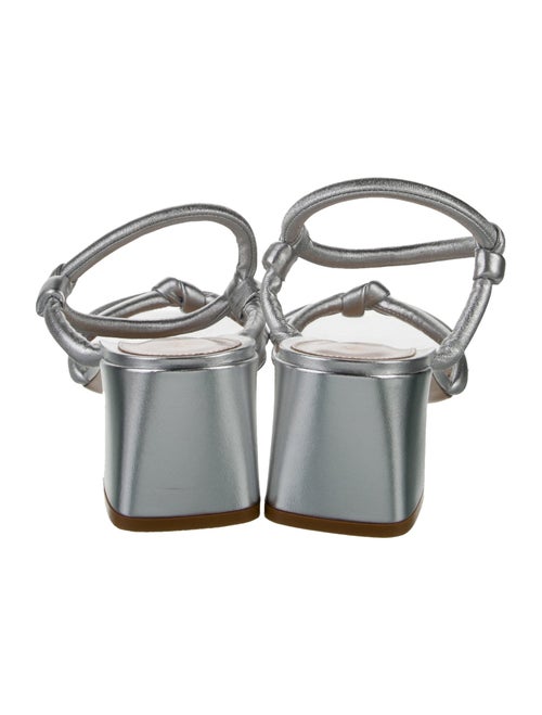 Gianvito Rossi Leather Slingback Sandals