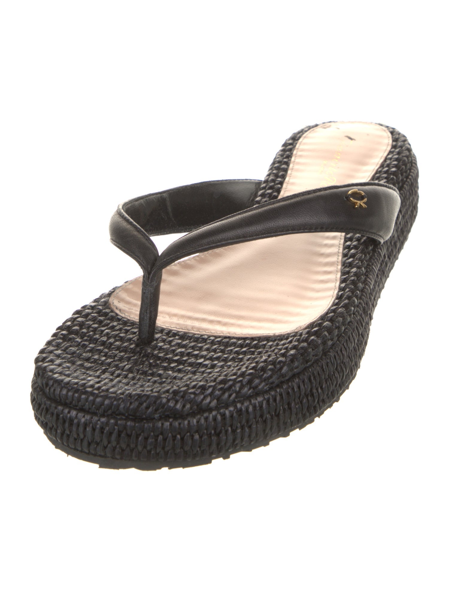Gianvito Rossi Raffia Espadrilles