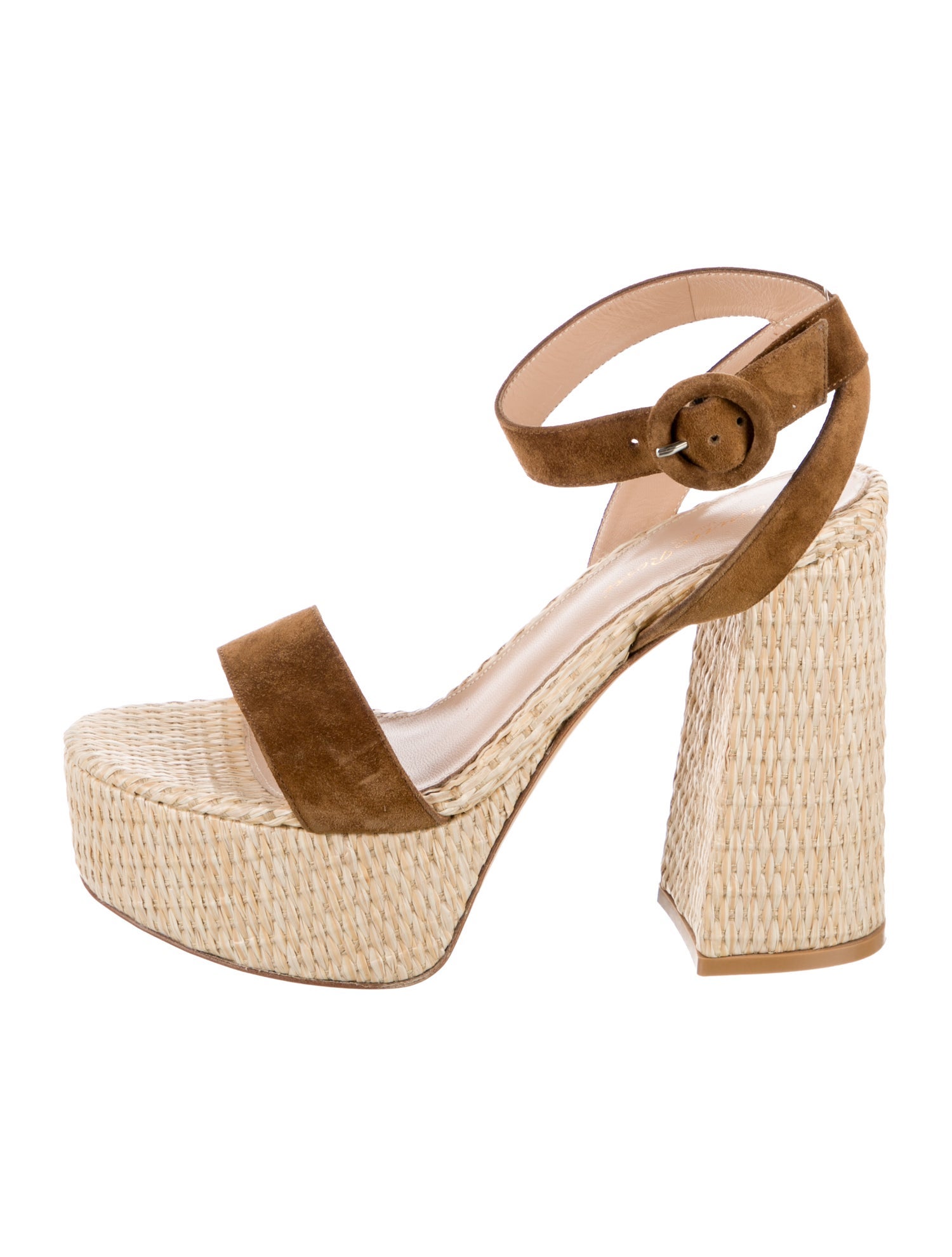 Gianvito Rossi Suede Espadrilles