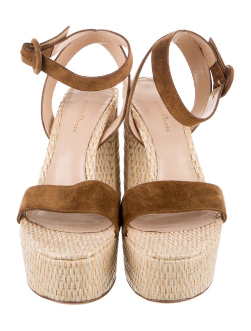 Gianvito Rossi Suede Espadrilles