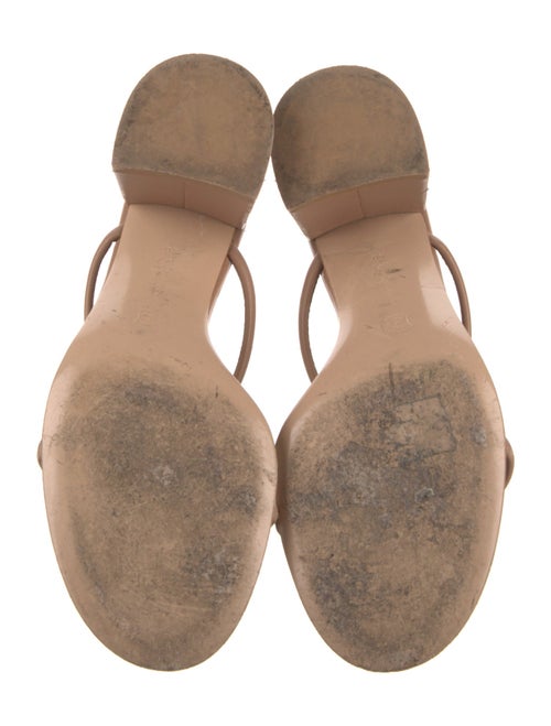 Gianvito Rossi Leather Slides