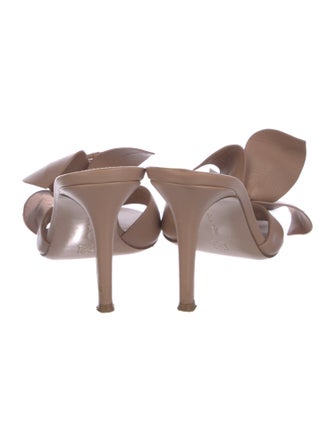 Gianvito Rossi Leather Slides