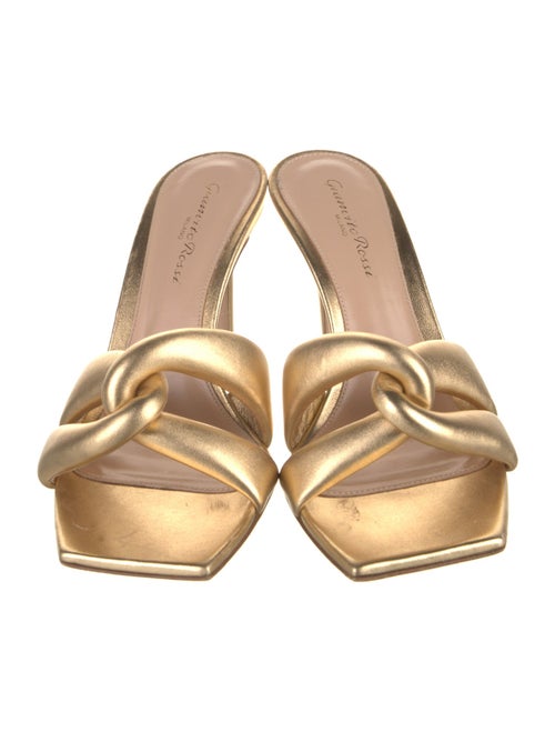 Gianvito Rossi Leather Slides