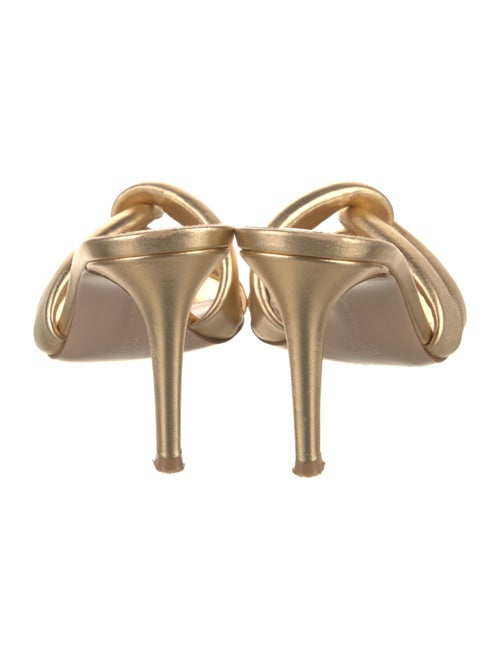 Gianvito Rossi Leather Slides