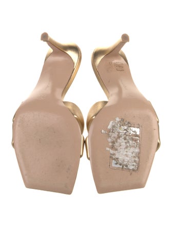 Gianvito Rossi Leather Slides