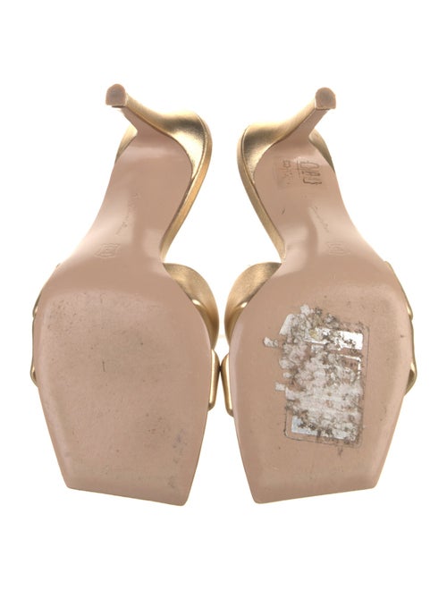 Gianvito Rossi Leather Slides