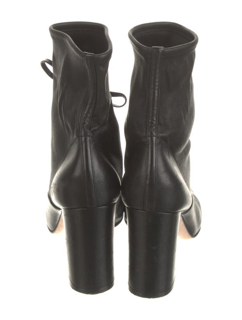 Gianvito Rossi Leather Lace-Up Boots