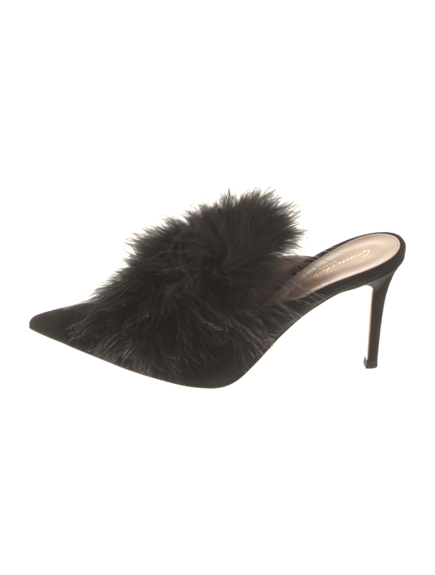 Gianvito Rossi Suede Mules