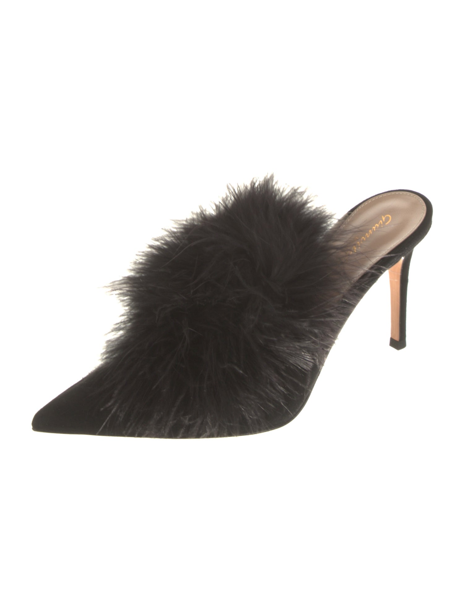 Gianvito Rossi Suede Mules