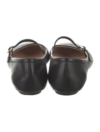 Gianvito Rossi Leather Mary Jane Flats