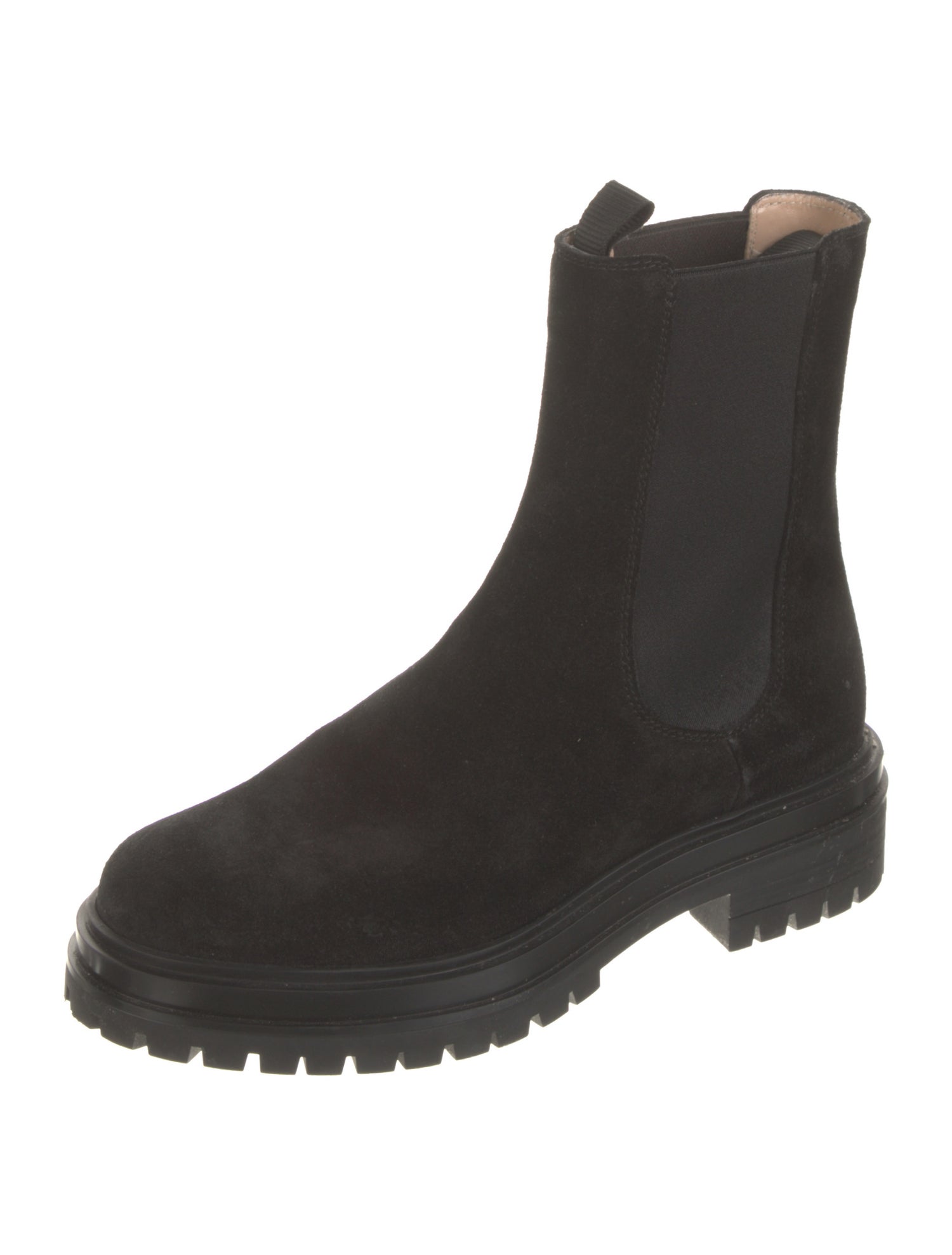 Gianvito Rossi Suede Chelsea Boots