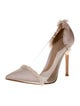 Gianvito Rossi Satin D'Orsay Pumps