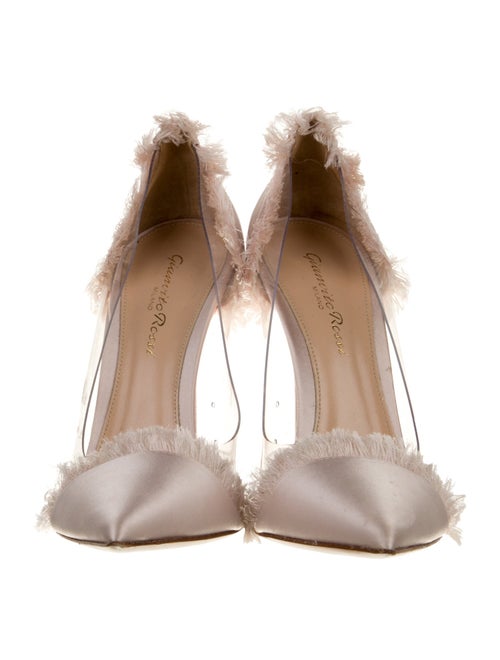 Gianvito Rossi Satin D'Orsay Pumps