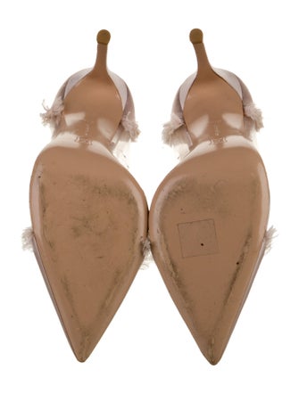 Gianvito Rossi Satin D'Orsay Pumps