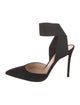 Gianvito Rossi Suede D'Orsay Pumps