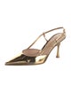 Gianvito Rossi Patent Leather Slingback Pumps