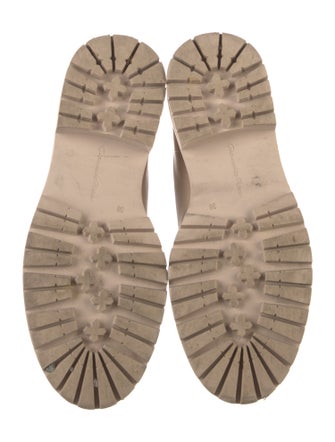 Gianvito Rossi Leather Combat Boots