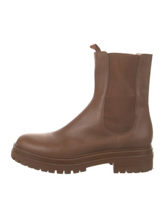 Gianvito Rossi Leather Chelsea Boots