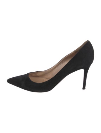Gianvito Rossi Suede Pumps