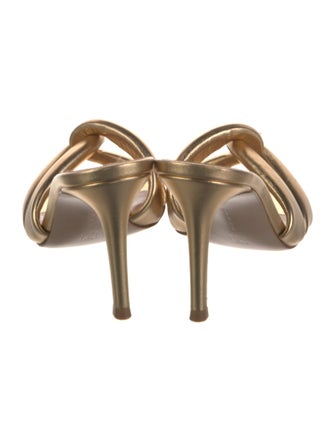 Gianvito Rossi Leather Slides