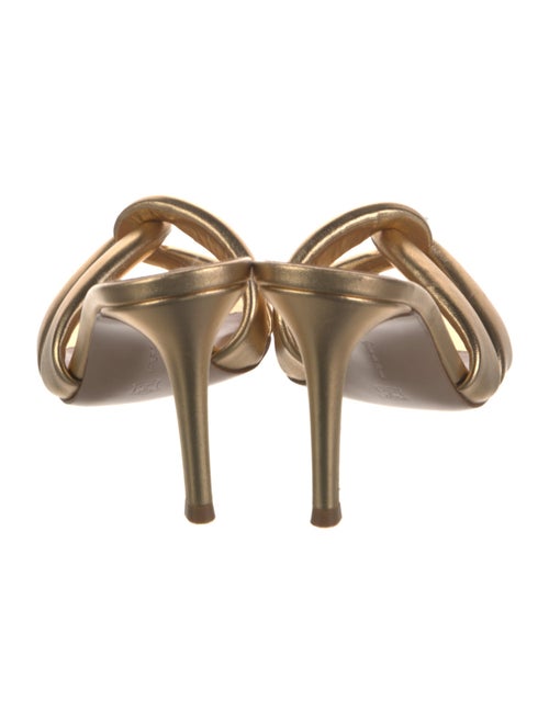 Gianvito Rossi Leather Slides