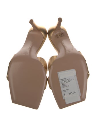 Gianvito Rossi Leather Slides