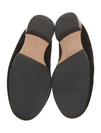 Gianvito Rossi Velvet Mules