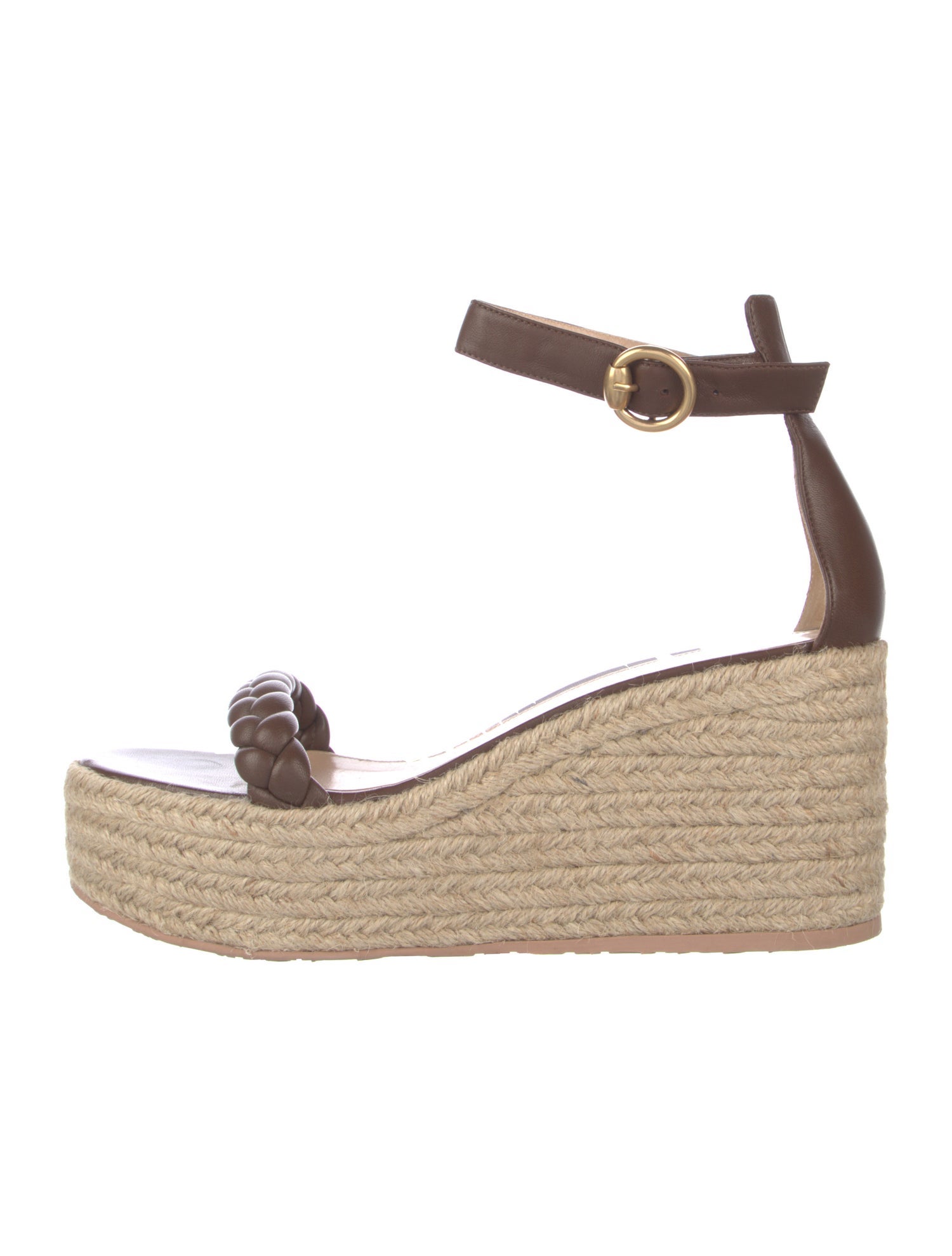 Gianvito Rossi Leather Espadrilles