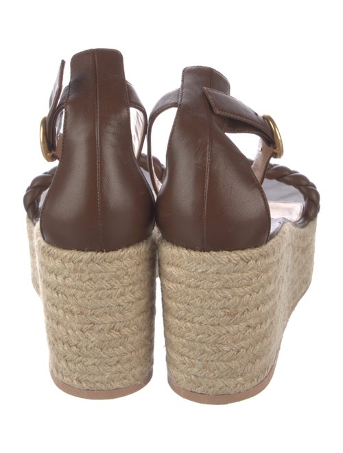 Gianvito Rossi Leather Espadrilles