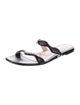 Gianvito Rossi Leather Slides