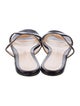 Gianvito Rossi Leather Slides