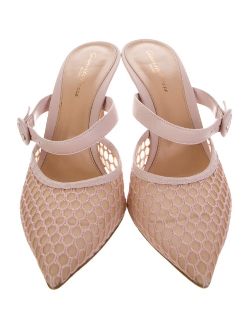 Gianvito Rossi Leather Mules