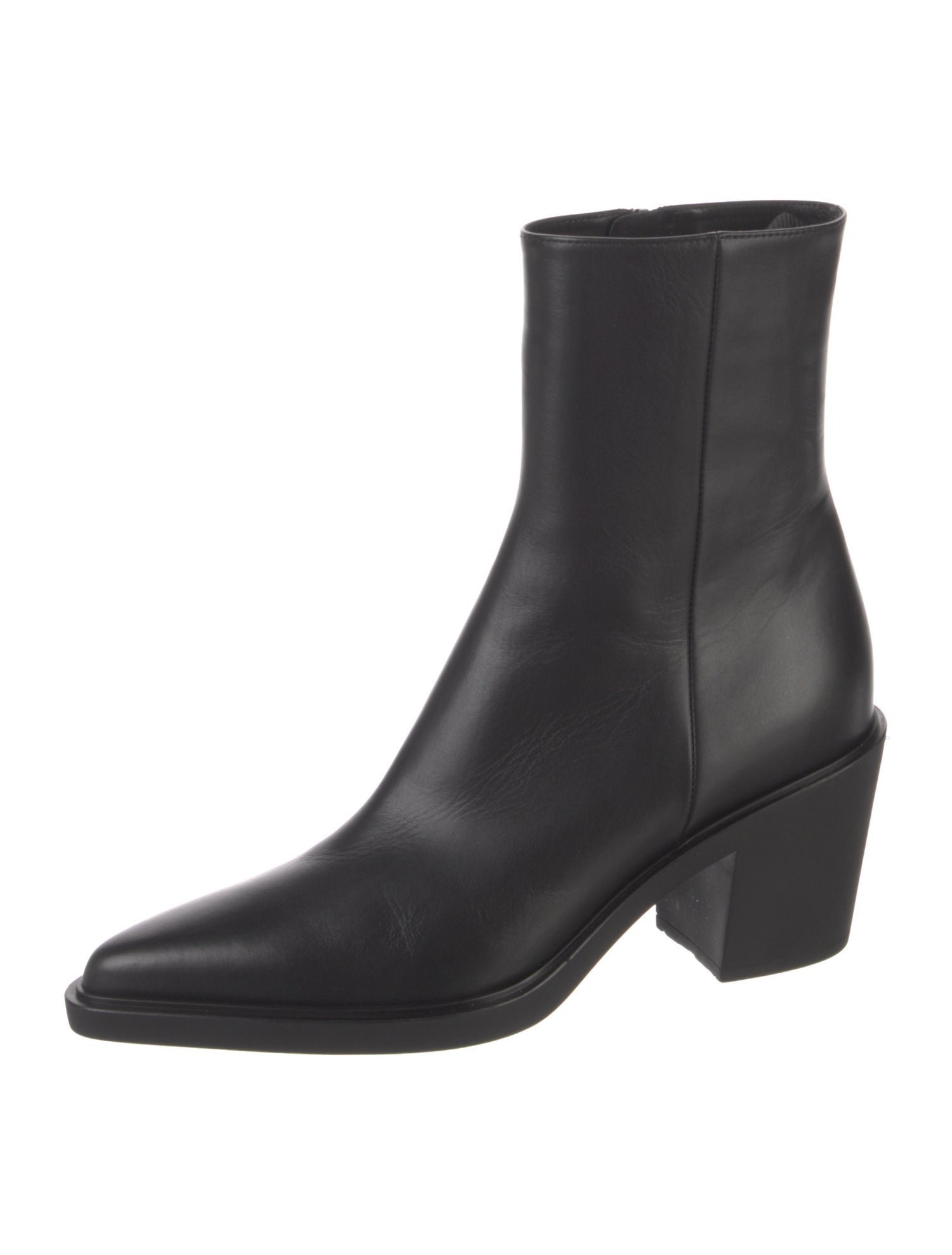 Gianvito Rossi Leather Sock Boots w/ Tags