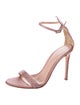 Gianvito Rossi Crystal Crystal Embellishments Sandals