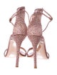 Gianvito Rossi Crystal Crystal Embellishments Sandals