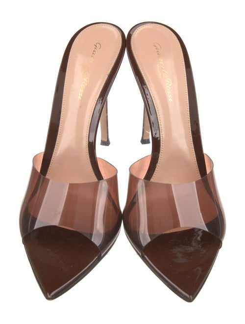 Gianvito Rossi Leather Mules