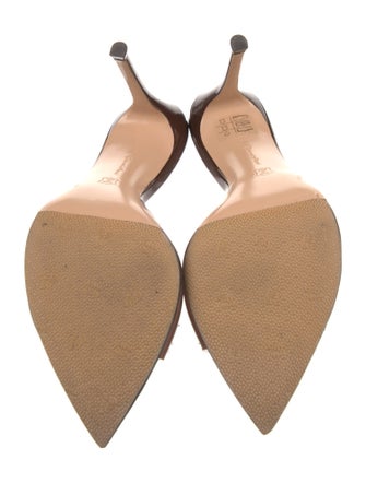 Gianvito Rossi Leather Mules