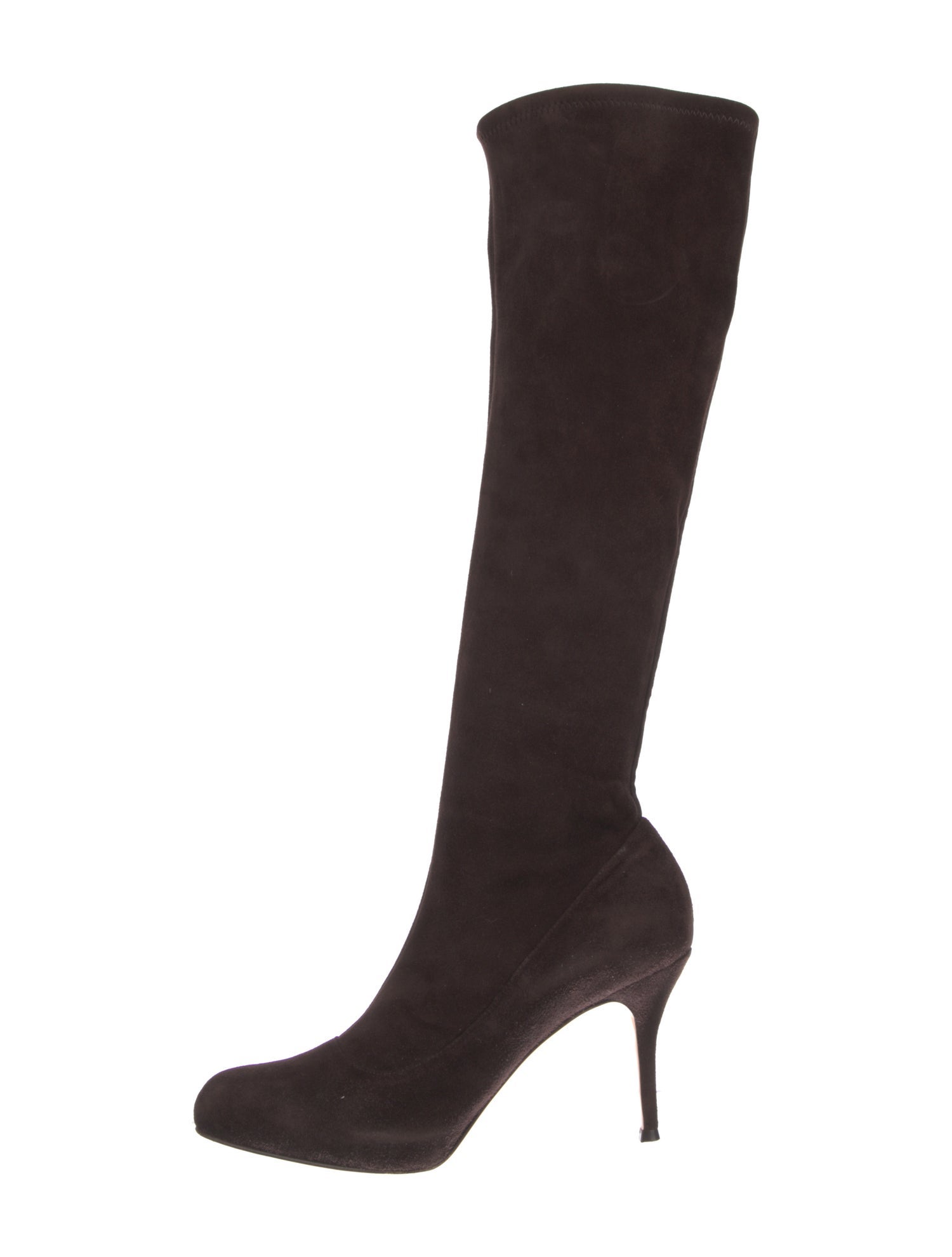 Gianvito Rossi Suede Sock Boots
