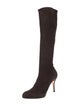 Gianvito Rossi Suede Sock Boots
