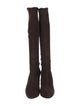 Gianvito Rossi Suede Sock Boots