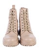 Gianvito Rossi Leather Combat Boots
