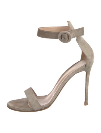 Gianvito Rossi Suede Sandals