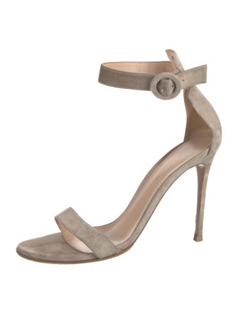 Gianvito Rossi Suede Sandals