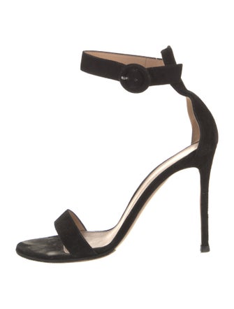 Gianvito Rossi Suede Sandals