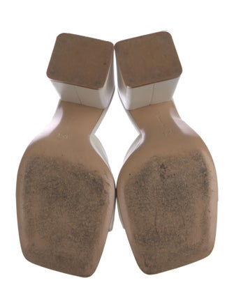 Gianvito Rossi Leather Slides