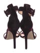 Gianvito Rossi Velvet Sandals